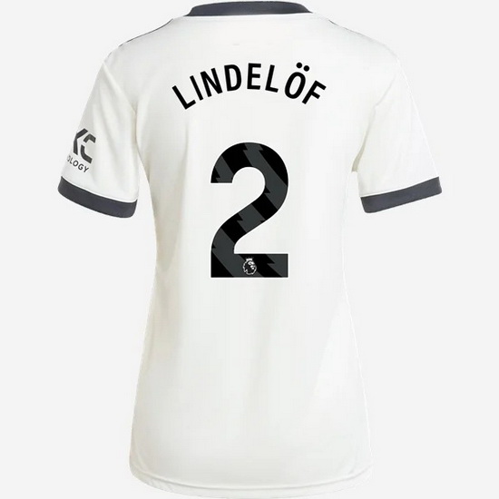 2024/2025 Victor Lindelof #2 Third Women's Soccer Jersey