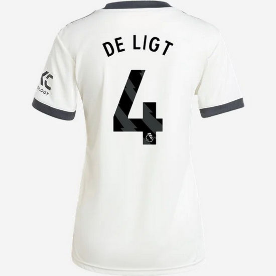 2024/2025 Matthijs de Ligt #4 Third Women's Soccer Jersey