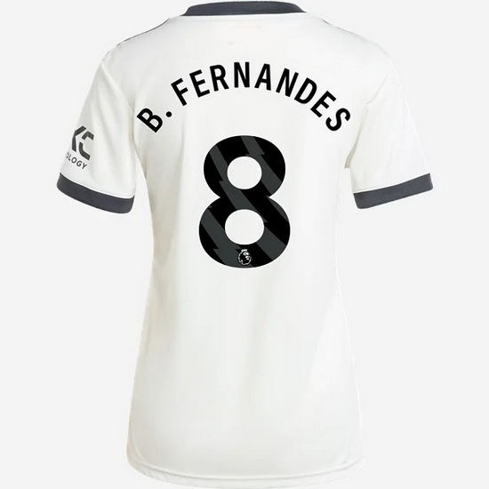 2024/2025 Bruno Fernandes #8 Third Women's Soccer Jersey