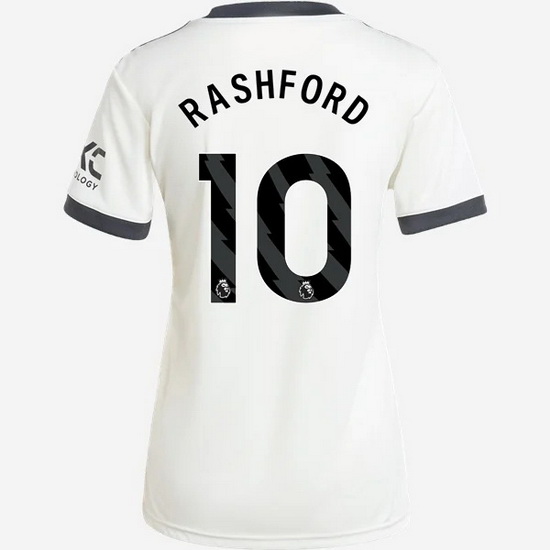 2024/2025 Marcus Rashford #10 Third Women's Soccer Jersey