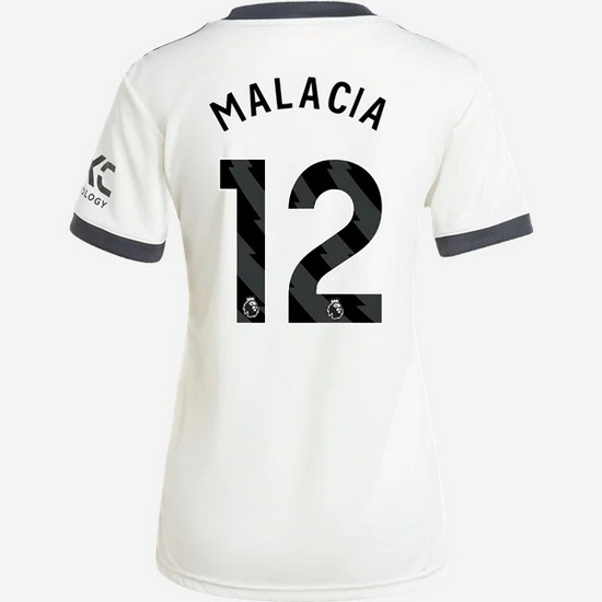 2024/2025 Tyrell Malacia #12 Third Women's Soccer Jersey