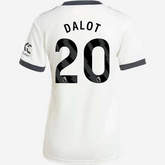 2024/2025 Diogo Dalot #20 Third Women's Soccer Jersey