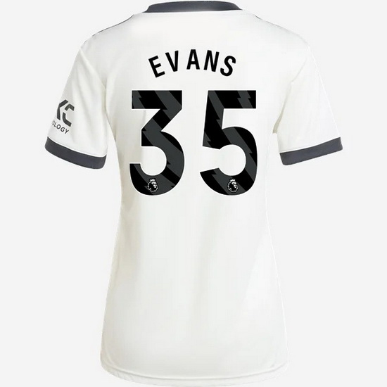 2024/2025 Jonny Evans #35 Third Women's Soccer Jersey