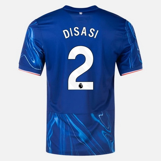 2024/2025 Axel Disasi #2 Home Men's Soccer Jersey