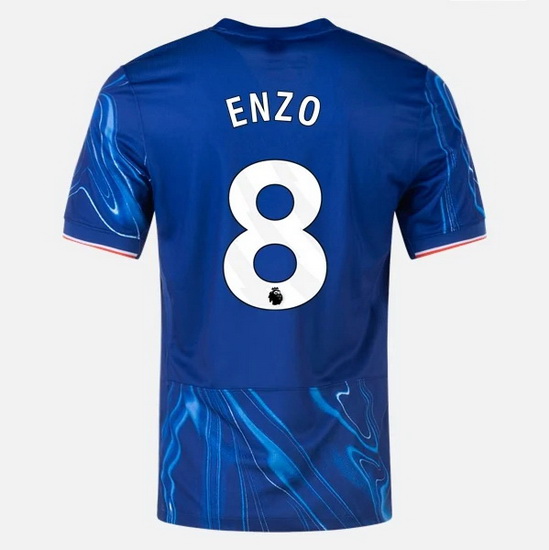 2024/2025 Enzo Fernandez #8 Home Men's Soccer Jersey