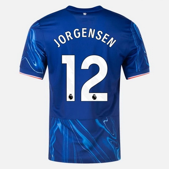 2024/2025 Filip Jorgensen #12 Home Men's Soccer Jersey
