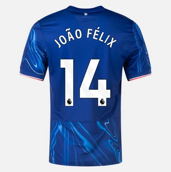 2024/2025 Joao Felix #14 Home Men's Soccer Jersey