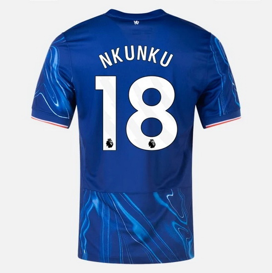 2024/2025 Christopher Nkunku #18 Home Men's Soccer Jersey