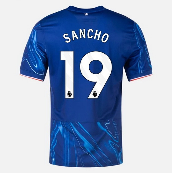 2024/2025 Jadon Sancho #19 Home Men's Soccer Jersey