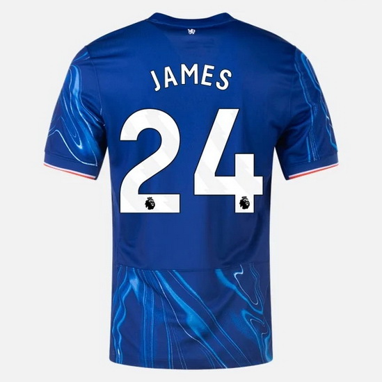 2024/2025 Reece James #24 Home Men's Soccer Jersey