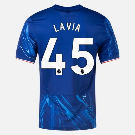 2024/2025 Romeo Lavia #45 Home Men's Soccer Jersey