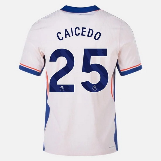 2024/2025 Moises Caicedo #25 Away Men's Soccer Jersey