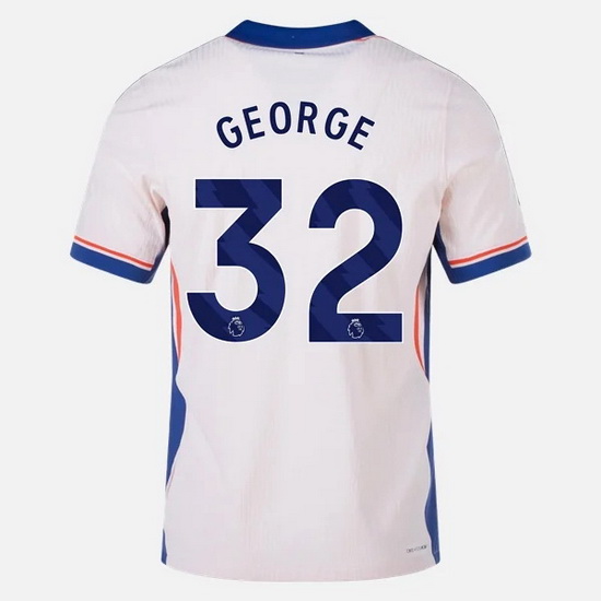 2024/2025 Tyrique George #32 Away Men's Soccer Jersey