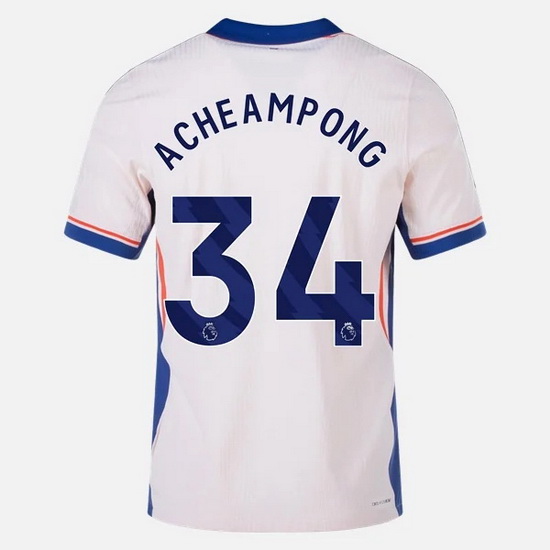 2024/2025 Josh Acheampong #34 Away Men's Soccer Jersey