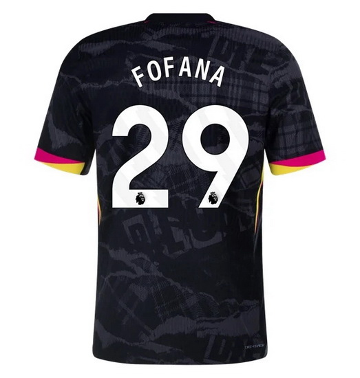 2024/2025 Wesley Fofana #29 Third Men's Soccer Jersey