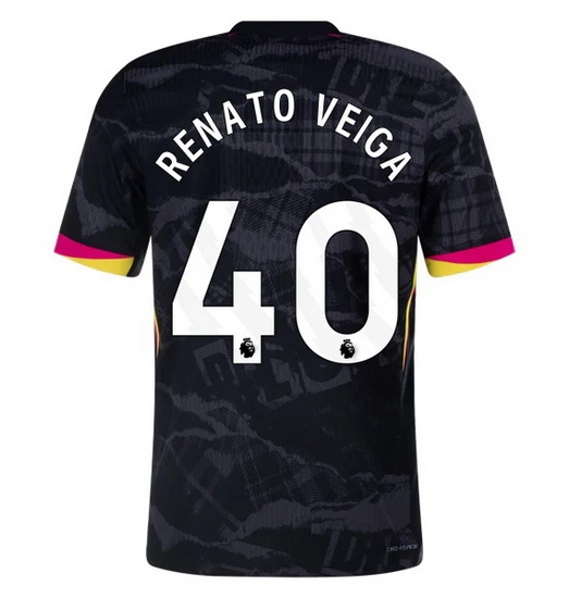 2024/2025 Renato Veiga #40 Third Men's Soccer Jersey