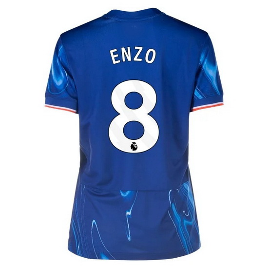 2024/2025 Enzo Fernandez #8 Home Women's Soccer Jersey