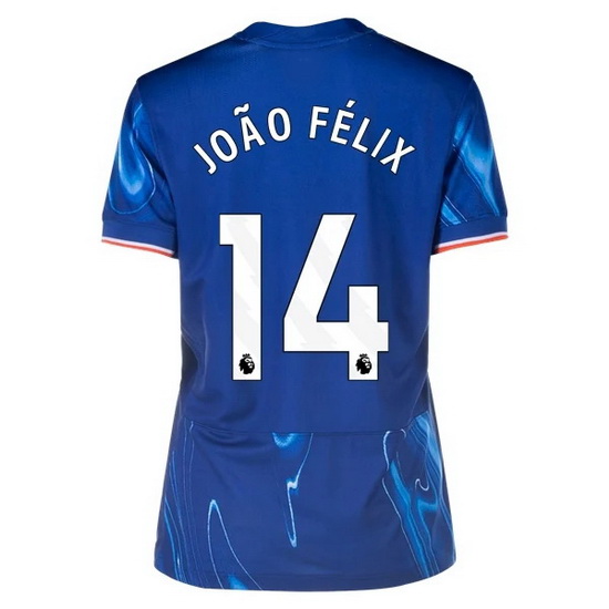 2024/2025 Joao Felix #14 Home Women's Soccer Jersey