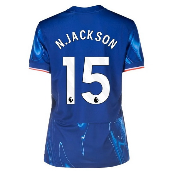 2024/2025 Nicolas Jackson #15 Home Women's Soccer Jersey