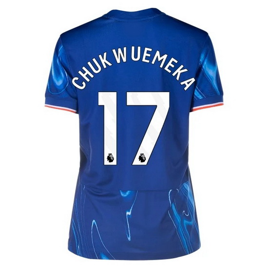 2024/2025 Carney Chukwuemeka #17 Home Women's Soccer Jersey