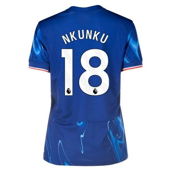 2024/2025 Christopher Nkunku #18 Home Women's Soccer Jersey