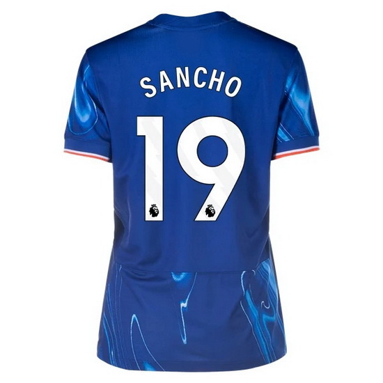 2024/2025 Jadon Sancho #19 Home Women's Soccer Jersey