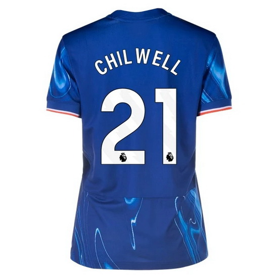 2024/2025 Ben Chilwell #21 Home Women's Soccer Jersey