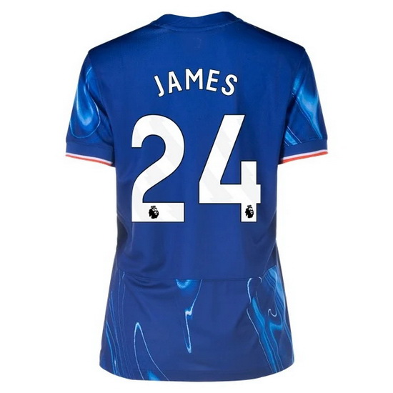 2024/2025 Reece James #24 Home Women's Soccer Jersey