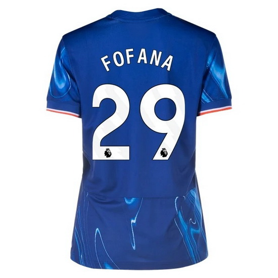 2024/2025 Wesley Fofana #29 Home Women's Soccer Jersey