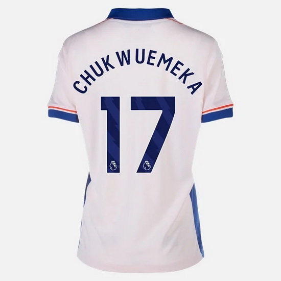 2024/2025 Carney Chukwuemeka #17 Away Women's Soccer Jersey