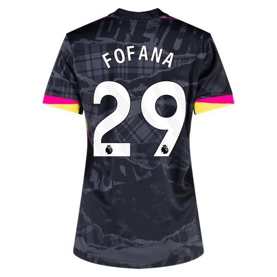 2024/2025 Wesley Fofana #29 Third Women's Soccer Jersey