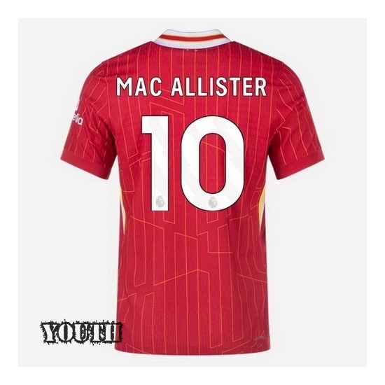 2024/2025 Alexis Mac Allister #10 Home Youth Soccer Jersey
