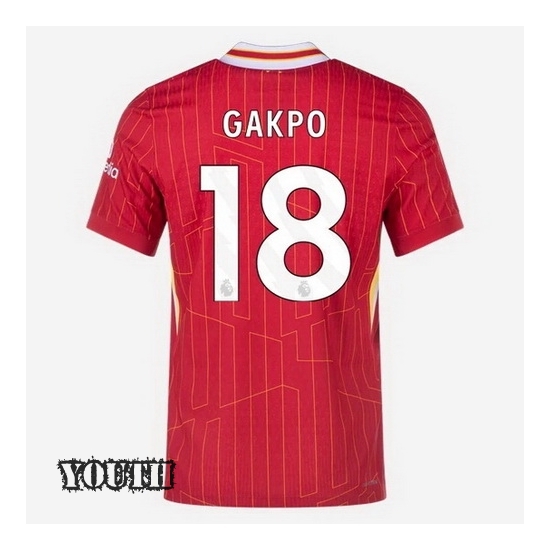 2024/2025 Cody Gakpo #18 Home Youth Soccer Jersey