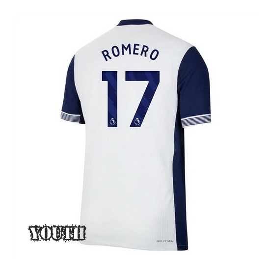 24/25 Cristian Romero #17 Home Youth Soccer Jersey