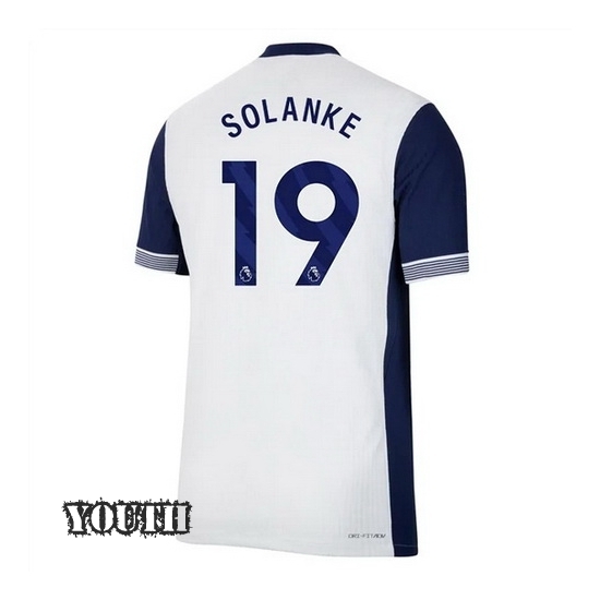 24/25 Dominic Solanke #19 Home Youth Soccer Jersey