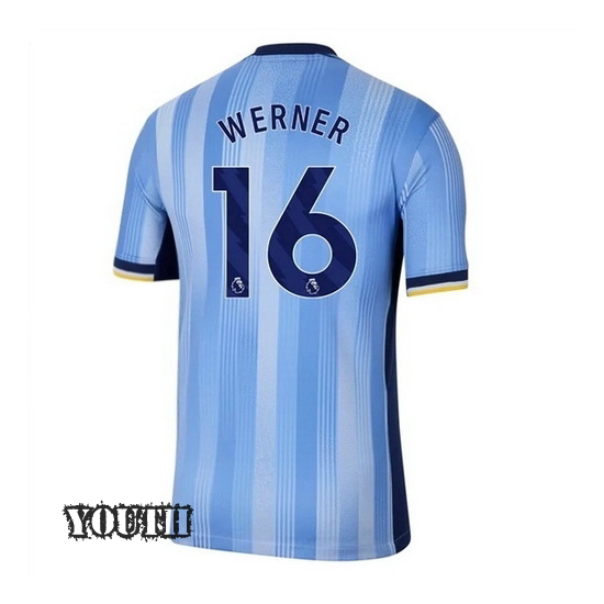 24/25 Timo Werner #16 Away Youth Soccer Jersey