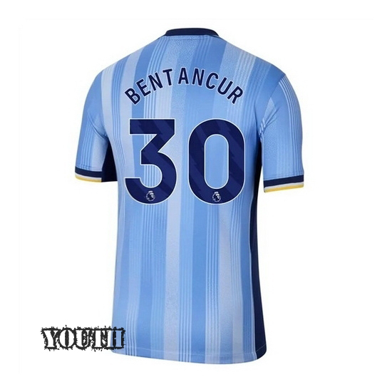 24/25 Rodrigo Bentancur #30 Away Youth Soccer Jersey