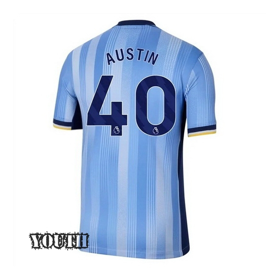 24/25 Brandon Austin #40 Away Youth Soccer Jersey
