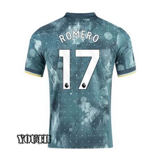 24/25 Cristian Romero #17 Third Youth Soccer Jersey
