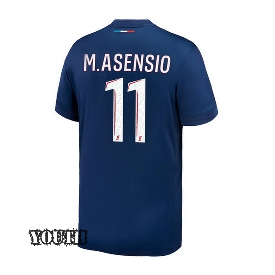 24/25 Marco Asensio #11 Home Youth Soccer Jersey