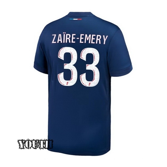 24/25 Warren Zaire-Emery #33 Home Youth Soccer Jersey
