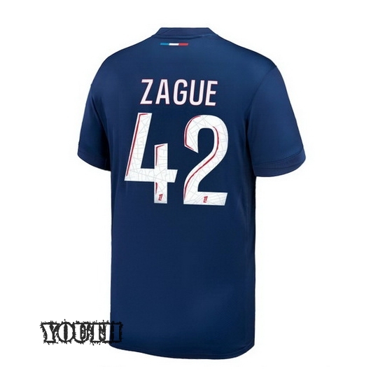 24/25 Yoram Zague #42 Home Youth Soccer Jersey