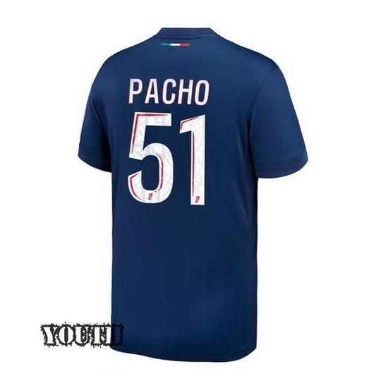 24/25 Willian Pacho #51 Home Youth Soccer Jersey