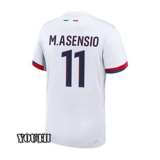 24/25 Marco Asensio #11 Away Youth Soccer Jersey