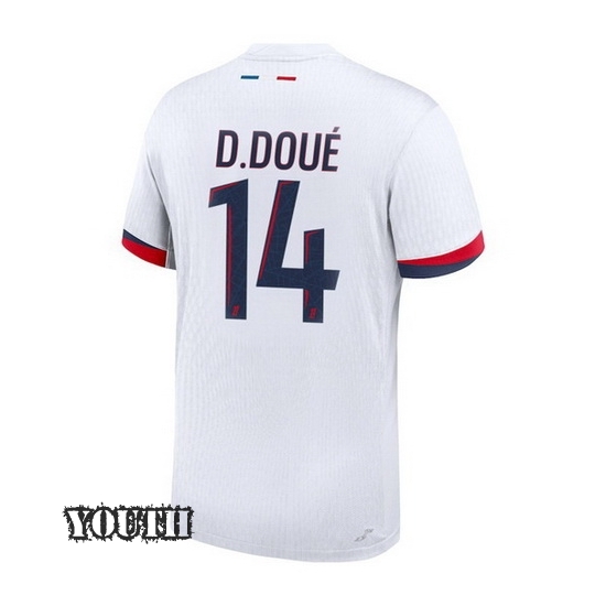 24/25 Desire Doue #14 Away Youth Soccer Jersey