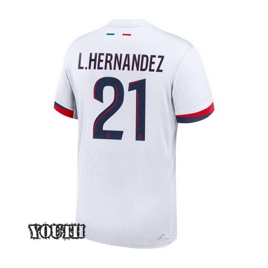 24/25 Lucas Hernandez #21 Away Youth Soccer Jersey