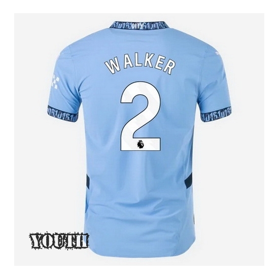 24/25 Kyle Walker #2 Home Youth Soccer Jersey