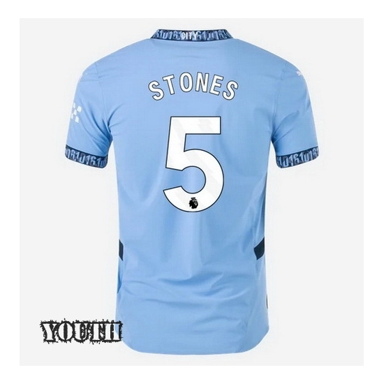 24/25 John Stones #5 Home Youth Soccer Jersey