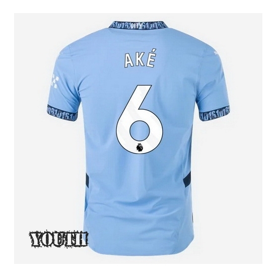 24/25 Nathan Ake #6 Home Youth Soccer Jersey