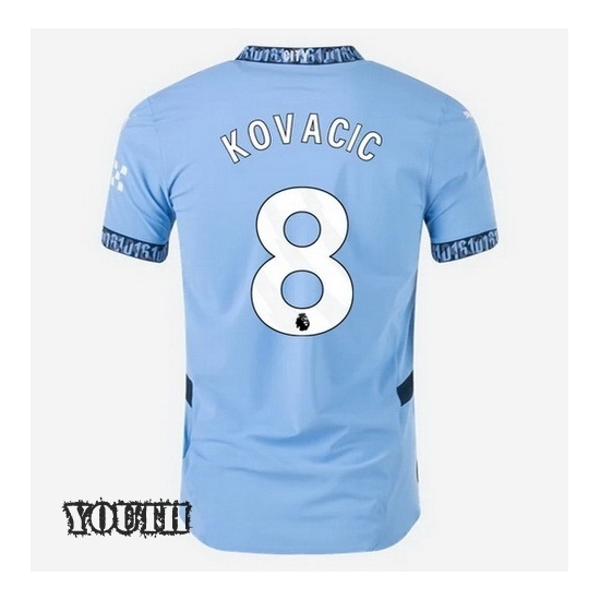 24/25 Mateo Kovacic #8 Home Youth Soccer Jersey